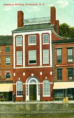 Portsmouth Athenaeum, postcard image